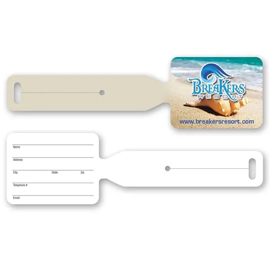 Ultra-Thin Luggage Tag - 10 mil