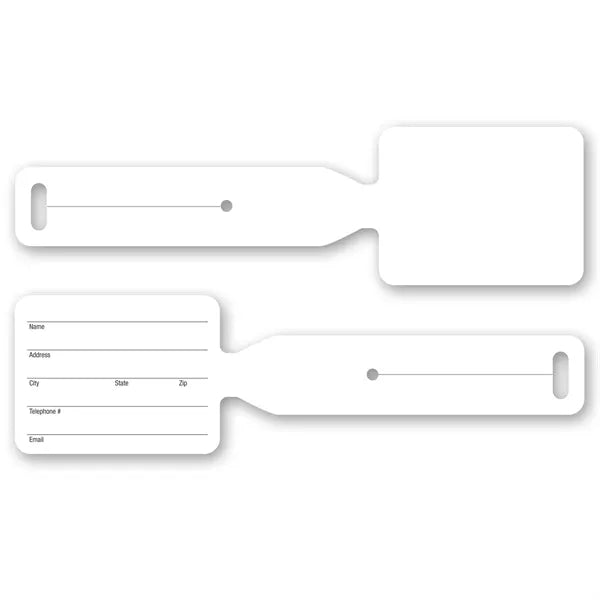 Ultra-Thin Luggage Tag - 10 mil