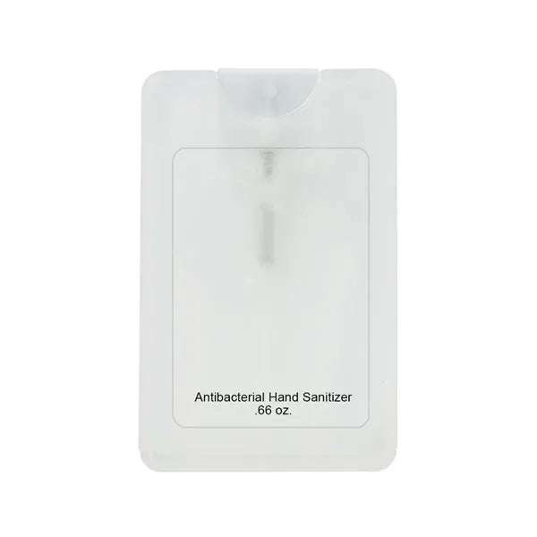 66 Oz. Card Shape Hand Sanitizer