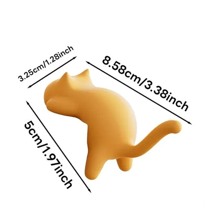 Portable Charming Cat Design Desk Hook