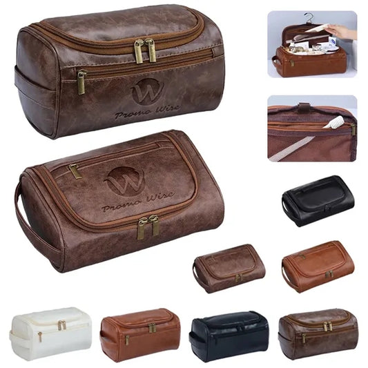 Multi-Compartment Dry-Wet Separation Waterproof Toiletry Bag
