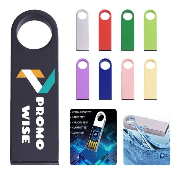 Waterproof High-Speed Premium Aluminum USB Flash Drive