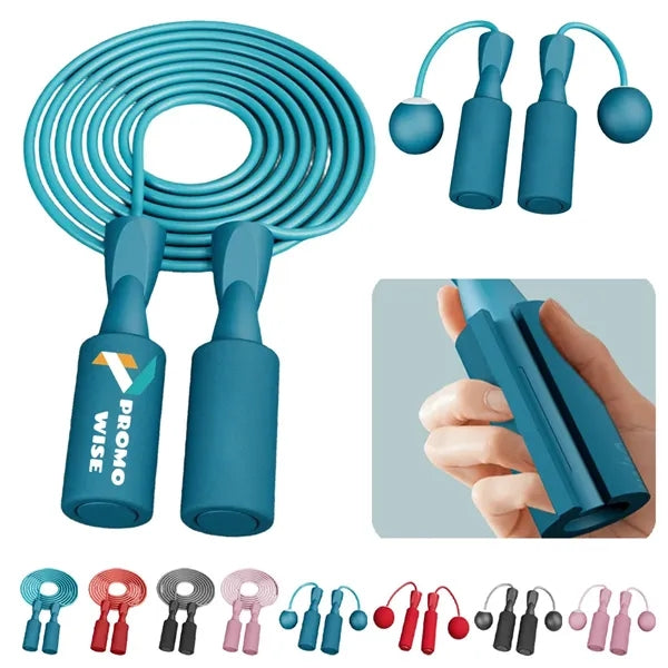 Weighted Ball Steel Core Anti-Slip Handles Skipping Rope