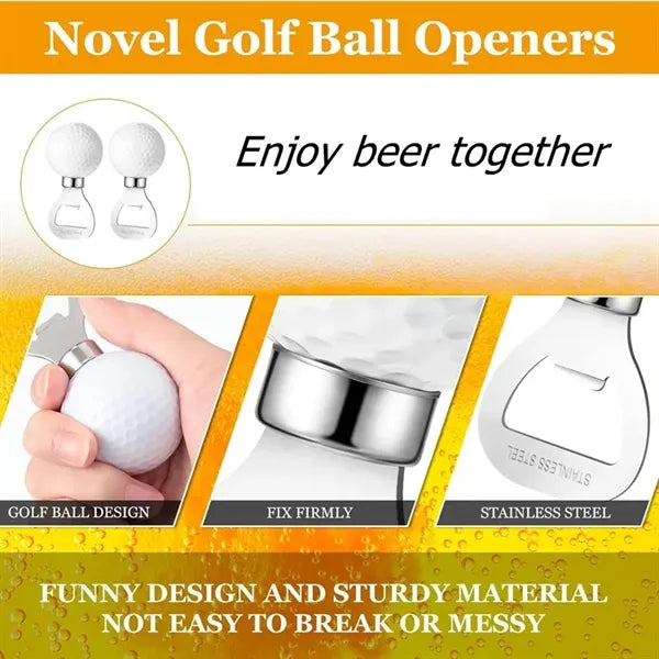 Golf Ball Bottle Opener