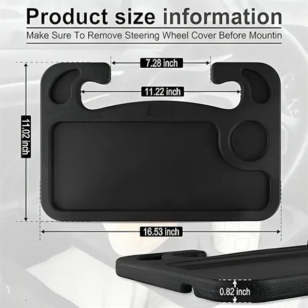 Car Steering Wheel Desk for Laptop