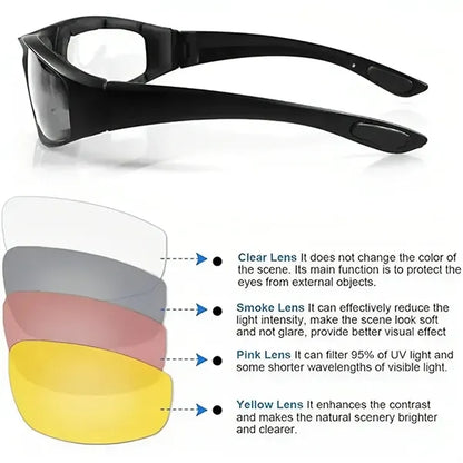 Motorcycle Riding Glasses Bicycle Sunglasses Goggles