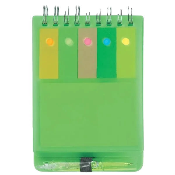 Waterproof Cover Notepad Meeting Record Book With Pen
