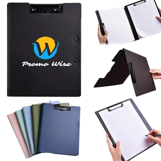 Lightweight Practical Foldable Dual Clip Design A4 Clipboard