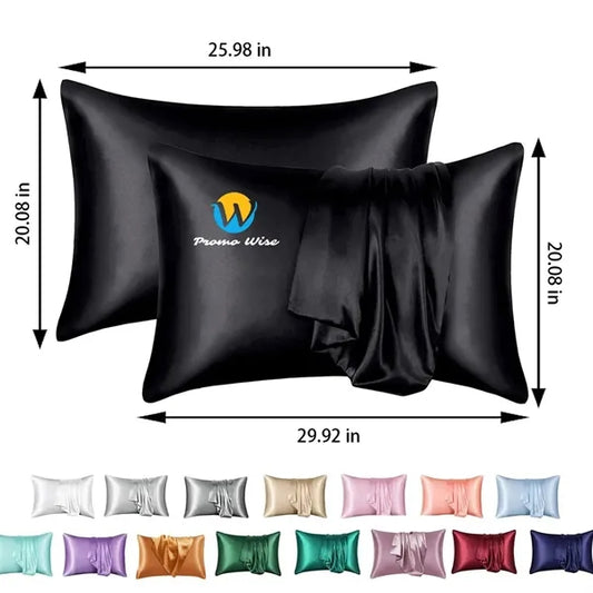 Wrinkle Frizz Reduction Silk Pillowcase with Hidden Zipper
