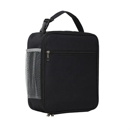 Durable PEVA Lined Multi-Pocket Compact Insulated Lunch Bag