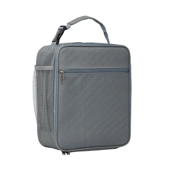 Durable PEVA Lined Multi-Pocket Compact Insulated Lunch Bag