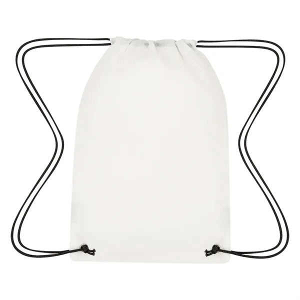 Lil' Bit Reflective Coloring Drawstring Bag With Crayons