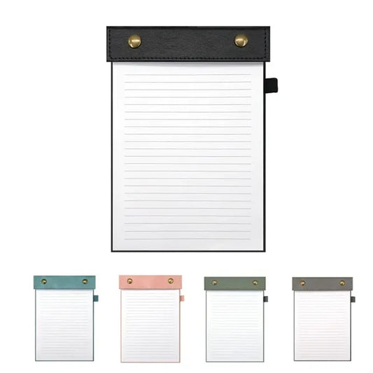 A5 Notepad With Pu Leather Holder