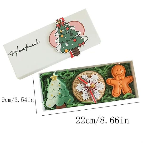 Christmas Creative Handmade Scented Candle Gift Box