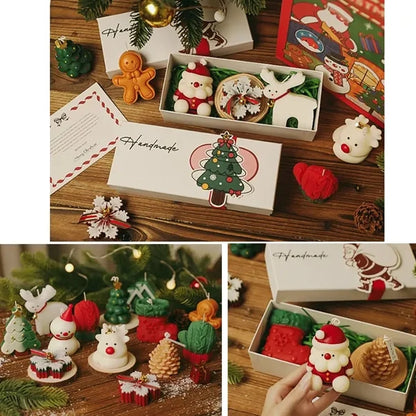 Christmas Creative Handmade Scented Candle Gift Box