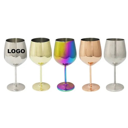 Unbreakable  Stainless Steel Wine Glass