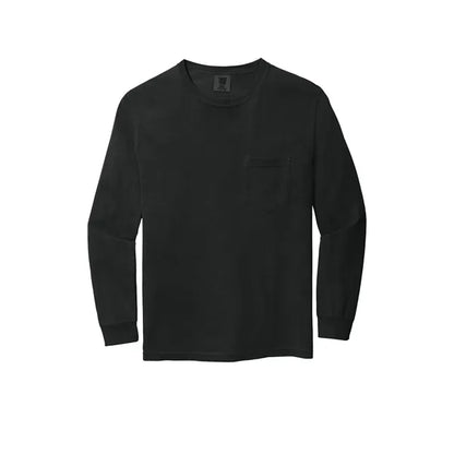 Garment-Dyed Heavyweight Long Sleeve Pocket T-Shirt