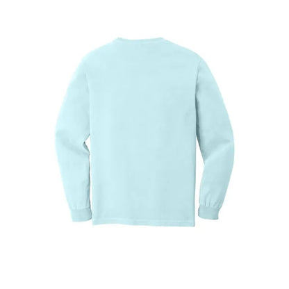 Garment-Dyed Heavyweight Long Sleeve Pocket T-Shirt