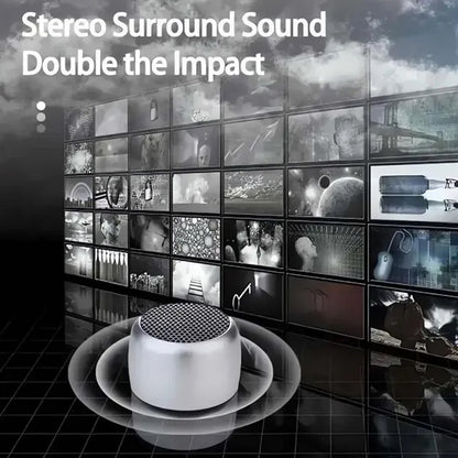Outdoor travel portable pocket mini bluetooth speaker