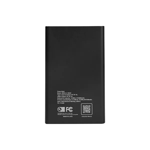 UL Listed Slim Power Bank 2.0
