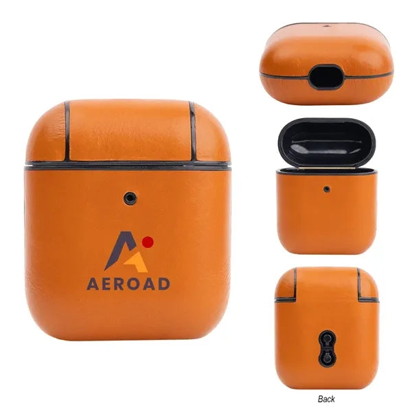 Leather Earbuds Charging Case