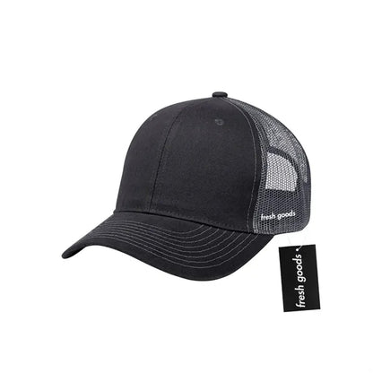 Fresh Goods Cotton Twill Mesh Back Cap
