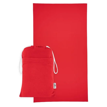 Sand-Free rPET Beach Towel With Pouch
