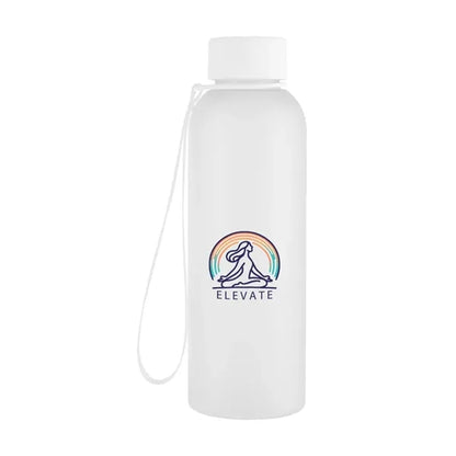 20 Oz. Morgan rPET Rubberized Bottle With Carry Strap
