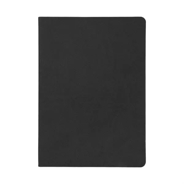 Theo Recycled PU Notebook With Kraft Paper and Sticky Notes