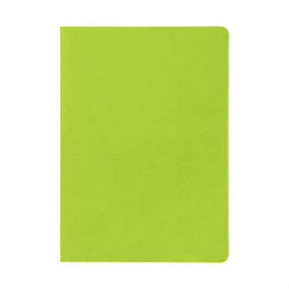 Theo Recycled PU Notebook With Kraft Paper and Sticky Notes