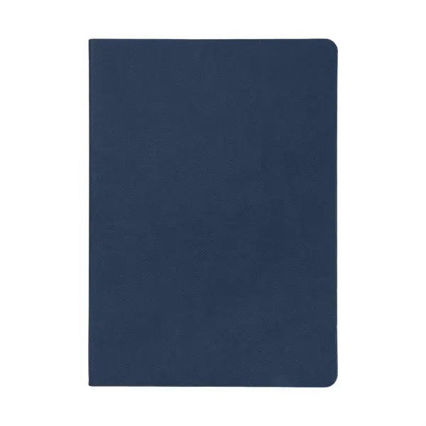 Theo Recycled PU Notebook With Kraft Paper and Sticky Notes