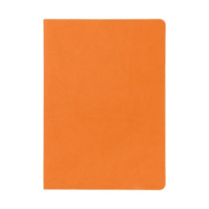 Theo Recycled PU Notebook With Kraft Paper and Sticky Notes
