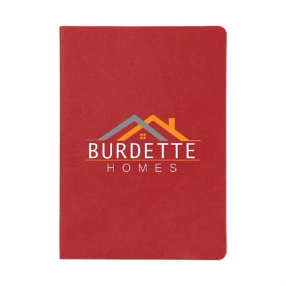 Theo Recycled PU Notebook With Kraft Paper and Sticky Notes