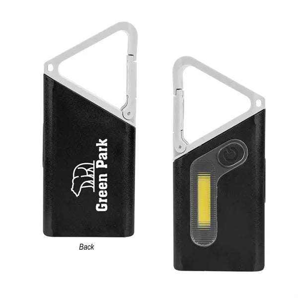 Clip 'N Grow Rechargeable Carabiner COB Flashlight