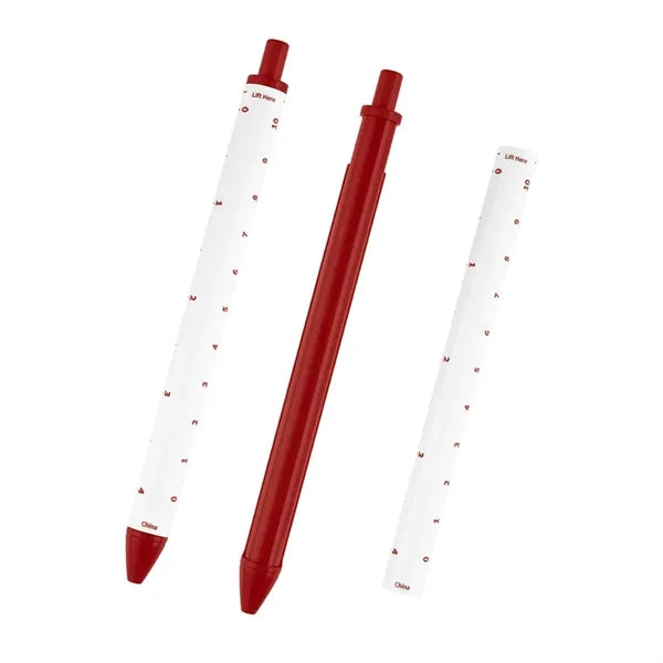 STRAIGHT LINE PEN WITH 4" RULER