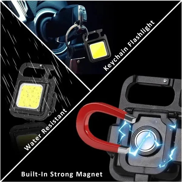 Rechargeable Multi-Function Emergency COB Worklight