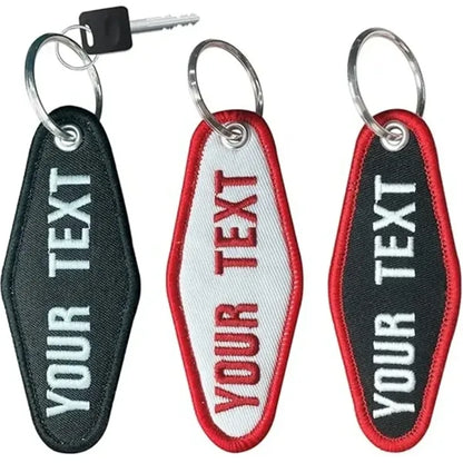 Personalized Embroidered Keychian