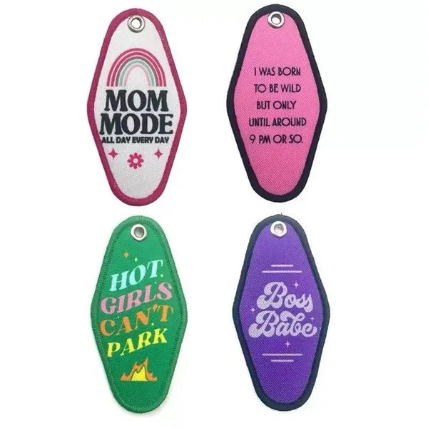 Personalized Embroidered Keychian