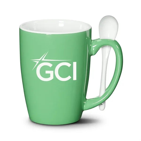 Winfield Mug & Spoon 15oz - Imprinted