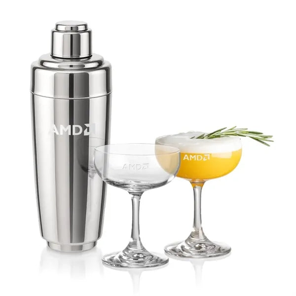 Pescara Shaker & Mauritius Cocktail Set