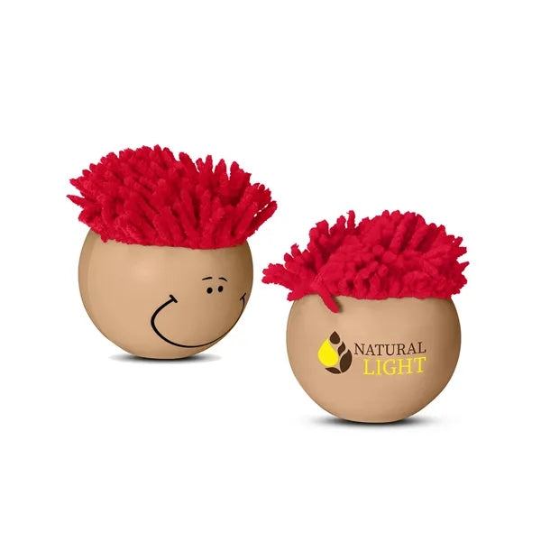 MopToppers Smiling Multicultural Stress Ball