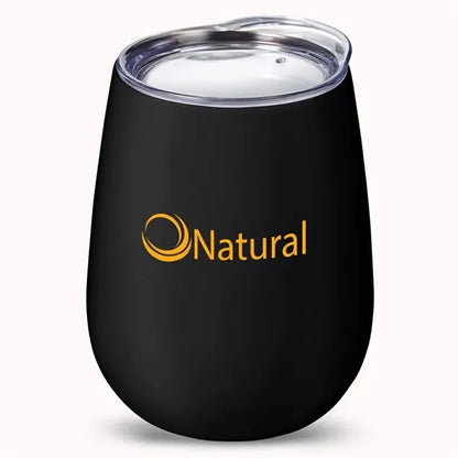 10 oz Stemless Insulated Wine Tumbler With Lid