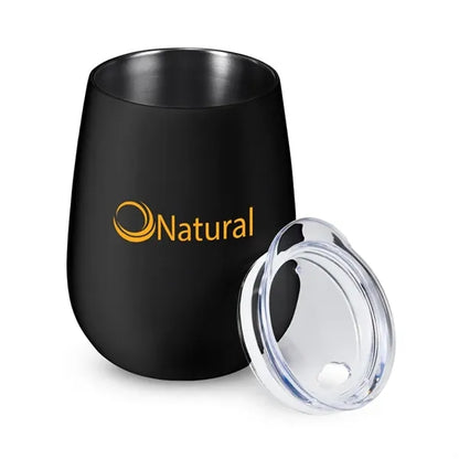 10 oz Stemless Insulated Wine Tumbler With Lid