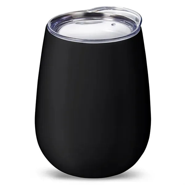 10 oz Stemless Insulated Wine Tumbler With Lid