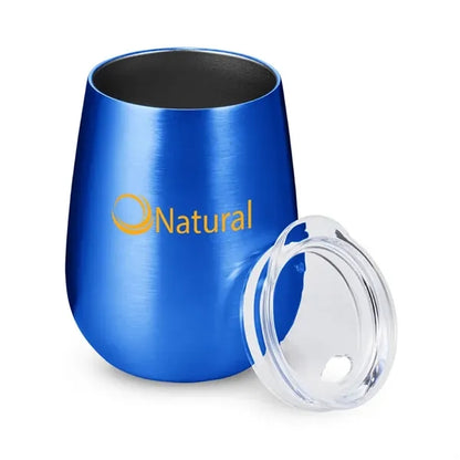 10 oz Stemless Insulated Wine Tumbler With Lid
