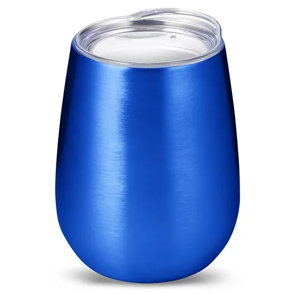 10 oz Stemless Insulated Wine Tumbler With Lid