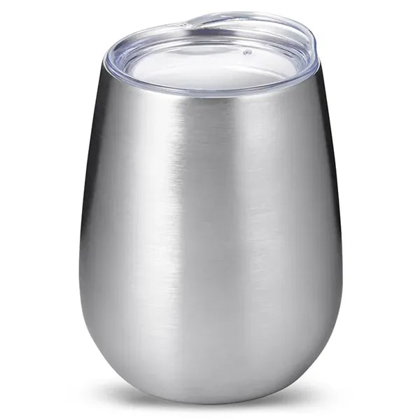 10 oz Stemless Insulated Wine Tumbler With Lid