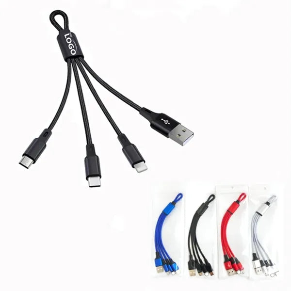 3-in-1 Keychain Data Cable