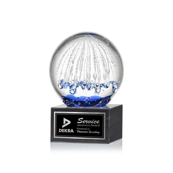 Starburst Award on Square Marble Base