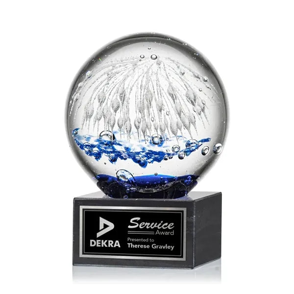 Starburst Award on Square Marble Base